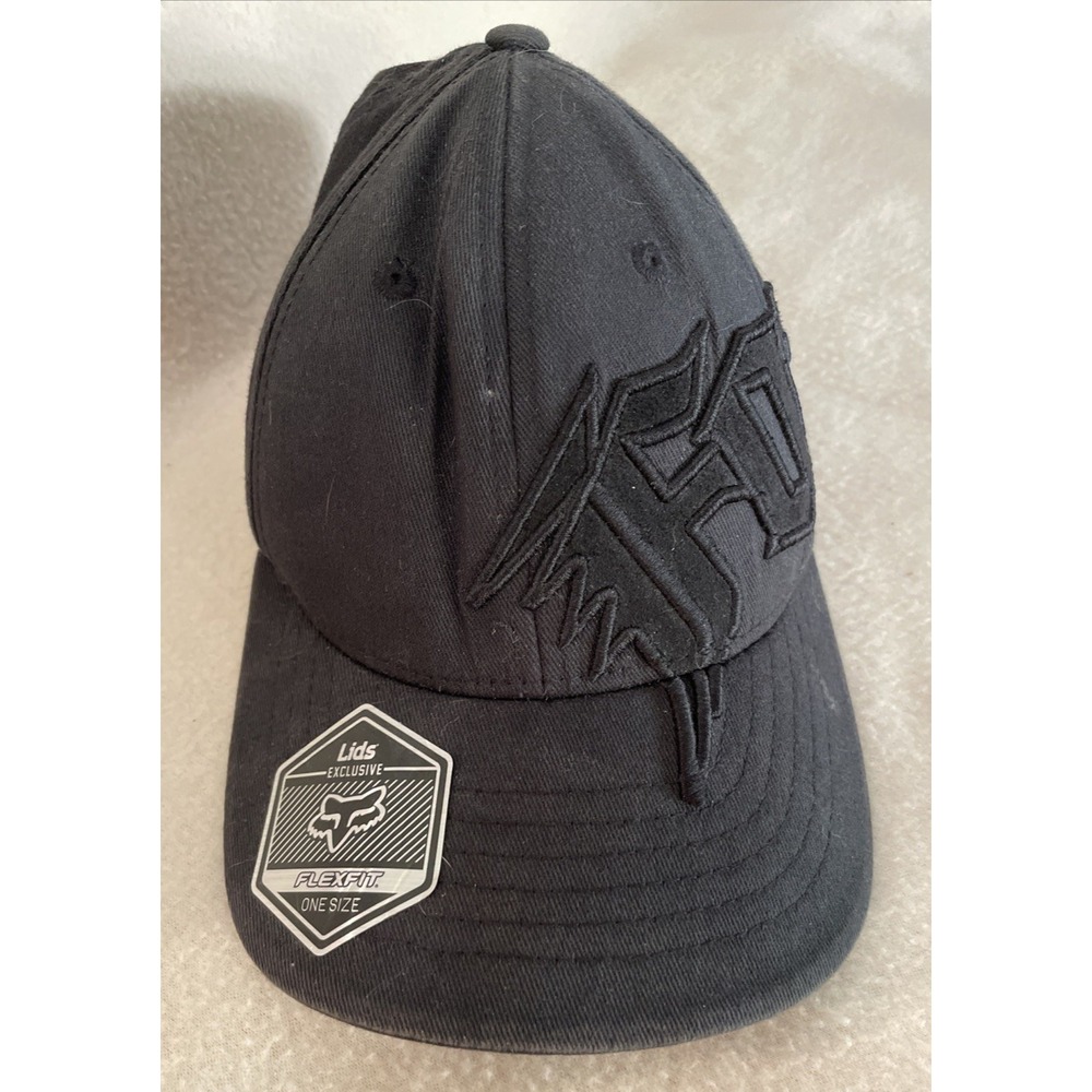 Fox Racing New Generation Flex Fit Hat Baseball Cap Black Lids Exclusive New